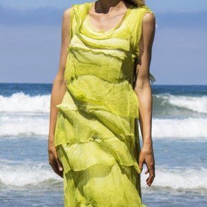 Gigi Moda from Italy Siena Maxi Coral Dress